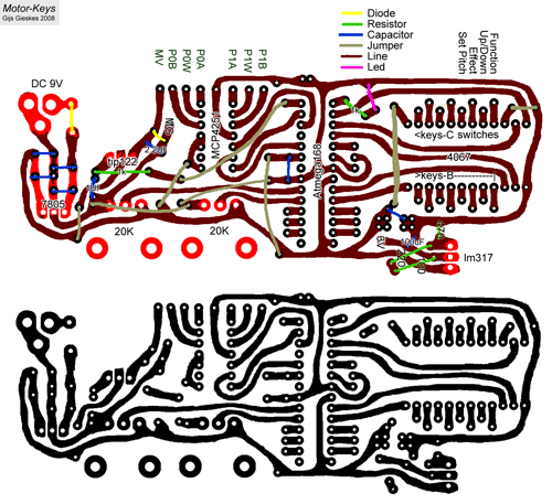 Motor Keys Circuit 1